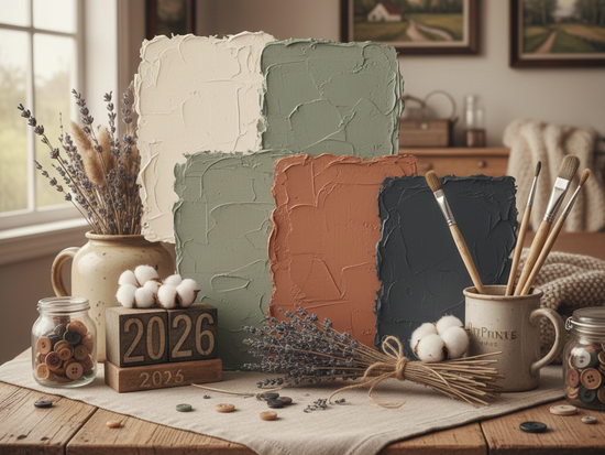 Farmhouse Color Palette 2026: How to Choose Art That Complements Your Neutral Tones
