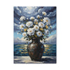 Fine Art Print of "Midnight Bloom by the Shore" Wall Art Rustic Farmhouse Painting