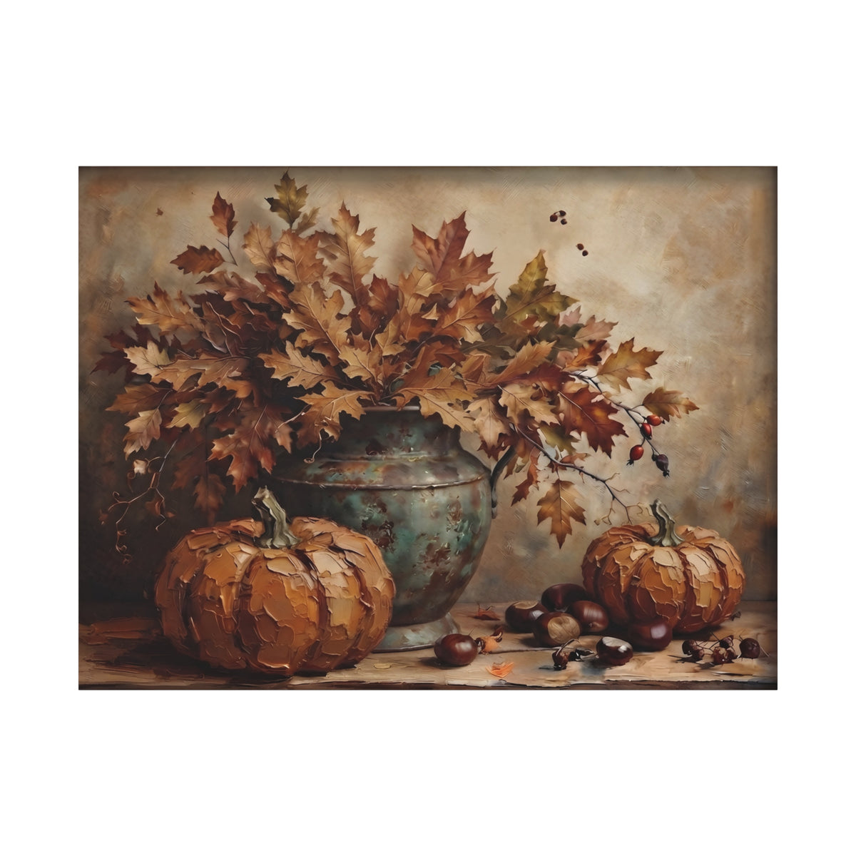 Fine Art Print "Chestnut & Oak" Museum Supreme Quality