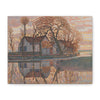 Fine Art Print of "Farm near Duivendrecht" by Piet Mondrian Canvas Wall Art Modern Farmhouse Painting
