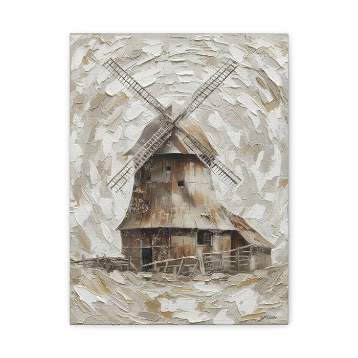 Fine Art Print of "The Sentinel of the Plains" Wall Art Rustic Farmhouse Painting