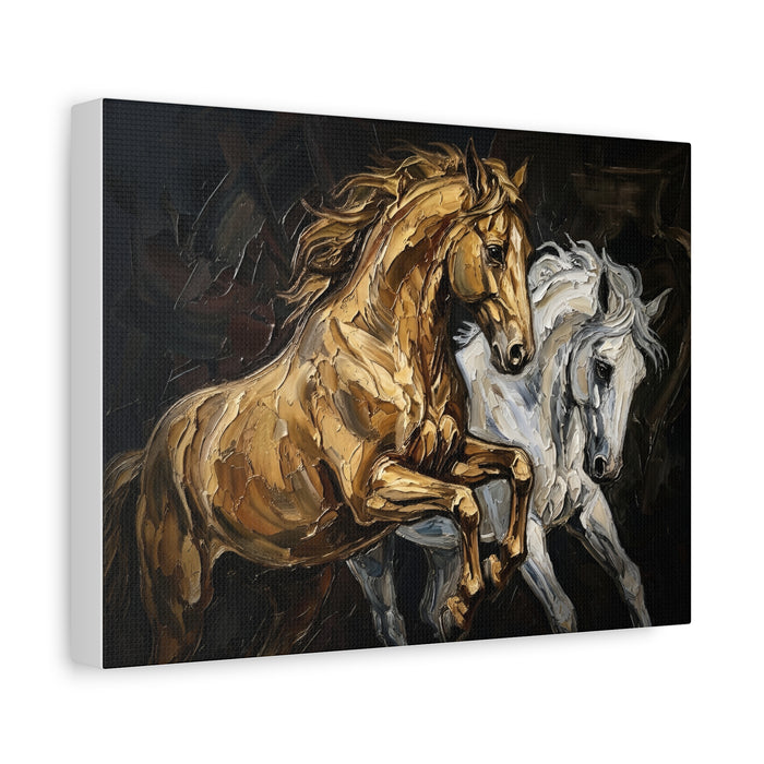 Fine Art Print "Golden & Grey" Museum Supreme Quality