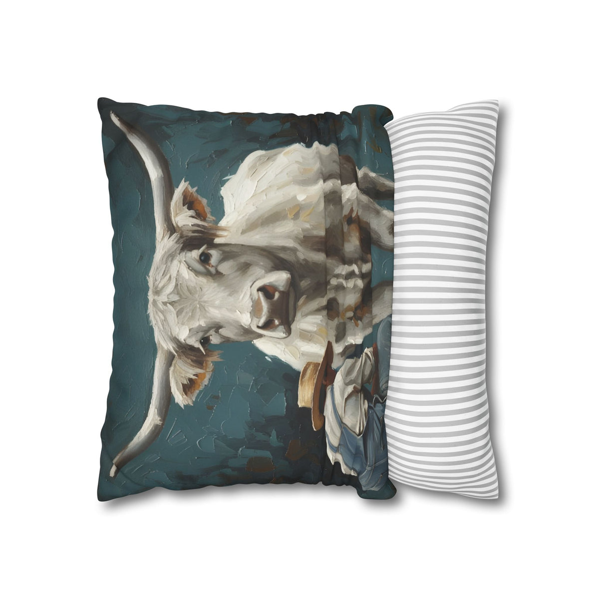 Copy of Copy of Windmill Faux Suede Pillowcase — Neutral Rustic Coastal Decorative Throw Pillow Cover