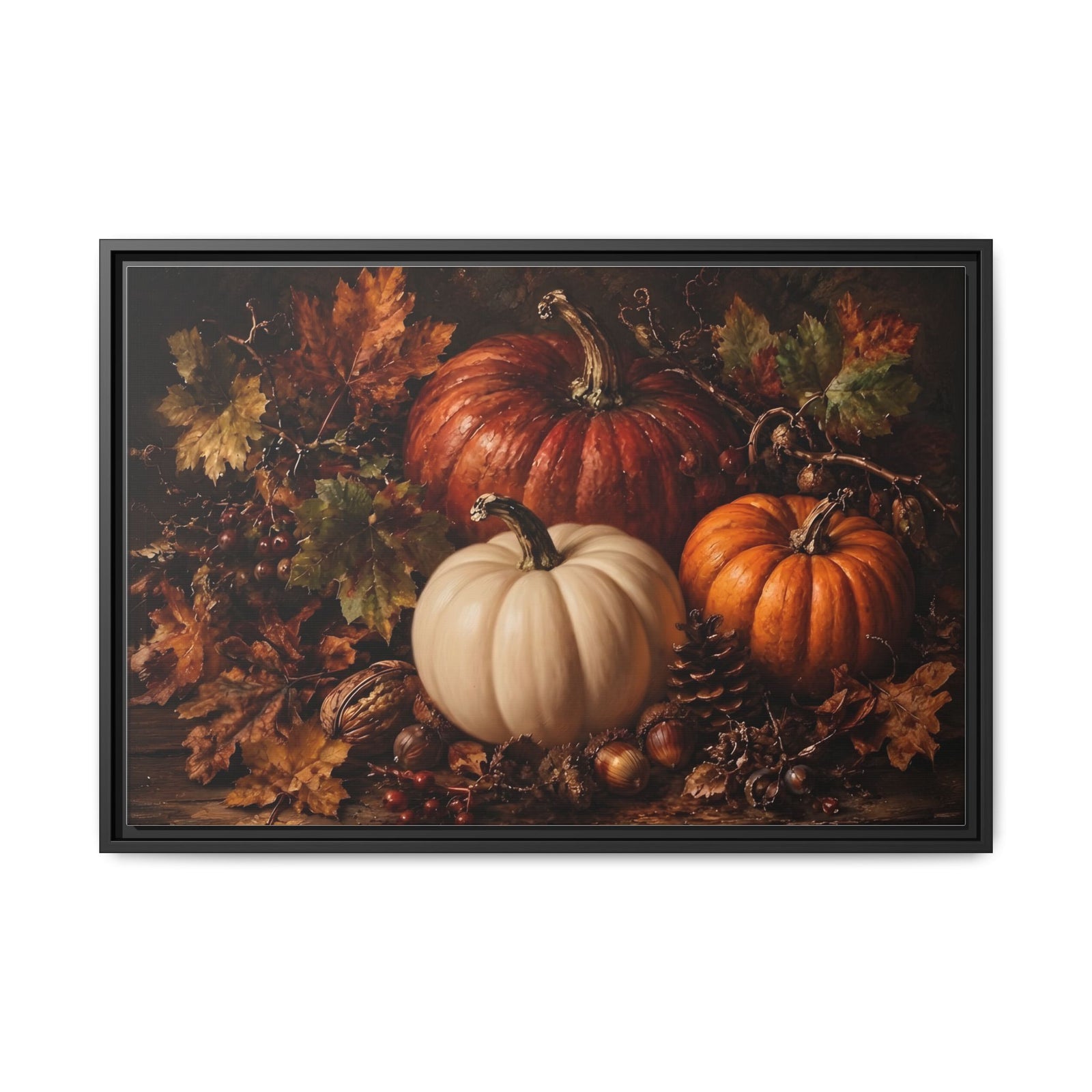 Fine Art Print "Autumn Abundance" Museum Supreme Quality (Framed)