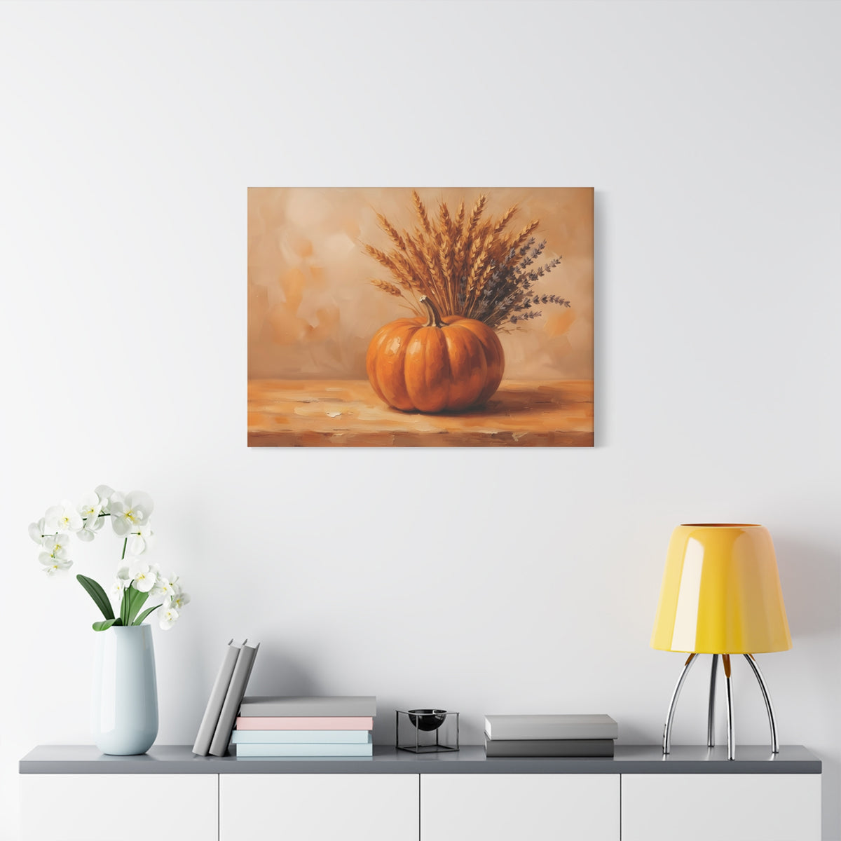 Fine Art Print "Pumpkin Harvest Bouquet" Museum Supreme Quality
