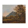 Fine Art Print of "A Farmhouse in the Bavarian Alps" by Johann Georg von Dillis Canvas Wall Art Classic Farmhouse Painting