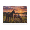 Fine Art Print "Pasture at Dusk" Museum Supreme Quality