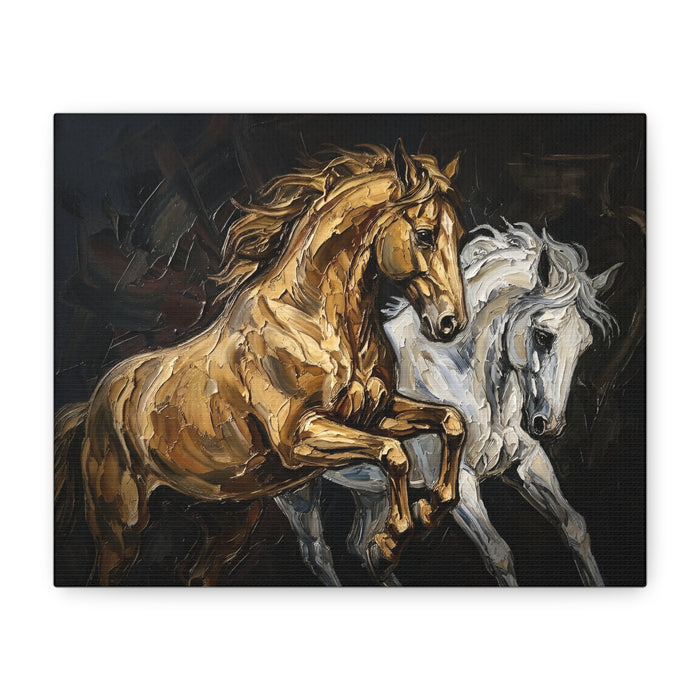 Fine Art Print "Golden & Grey" Museum Supreme Quality