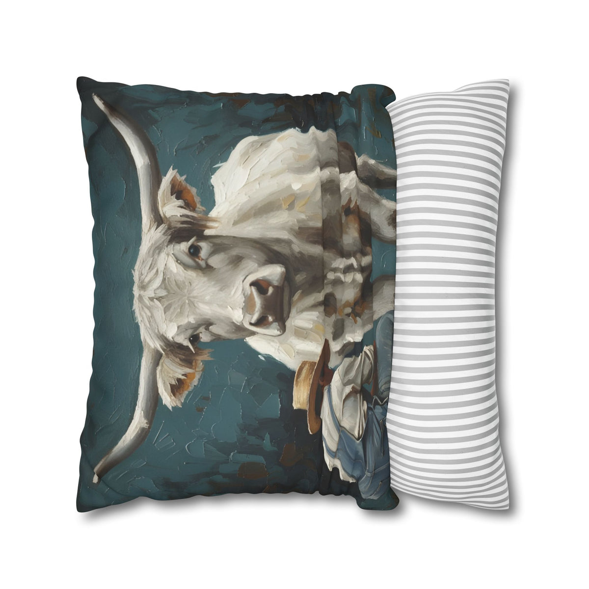 Copy of Copy of Windmill Faux Suede Pillowcase — Neutral Rustic Coastal Decorative Throw Pillow Cover