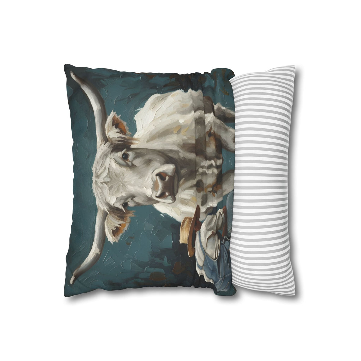 Copy of Copy of Windmill Faux Suede Pillowcase — Neutral Rustic Coastal Decorative Throw Pillow Cover