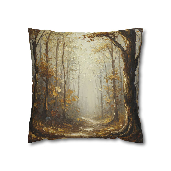 Copy of Copy of Copy of Windmill Faux Suede Pillowcase — Neutral Rustic Coastal Decorative Throw Pillow Cover