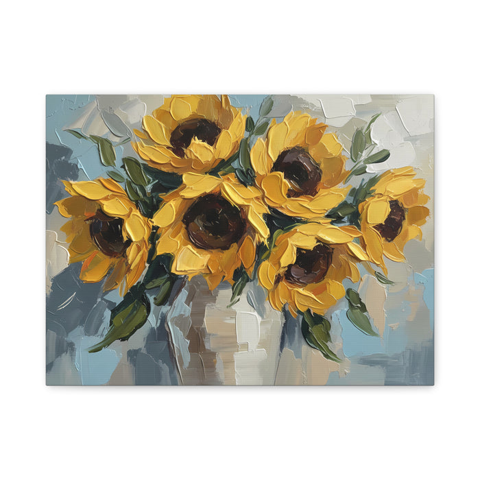 Fine Art Print of "Sunflowers" Wall Art Rustic Farmhouse Painting