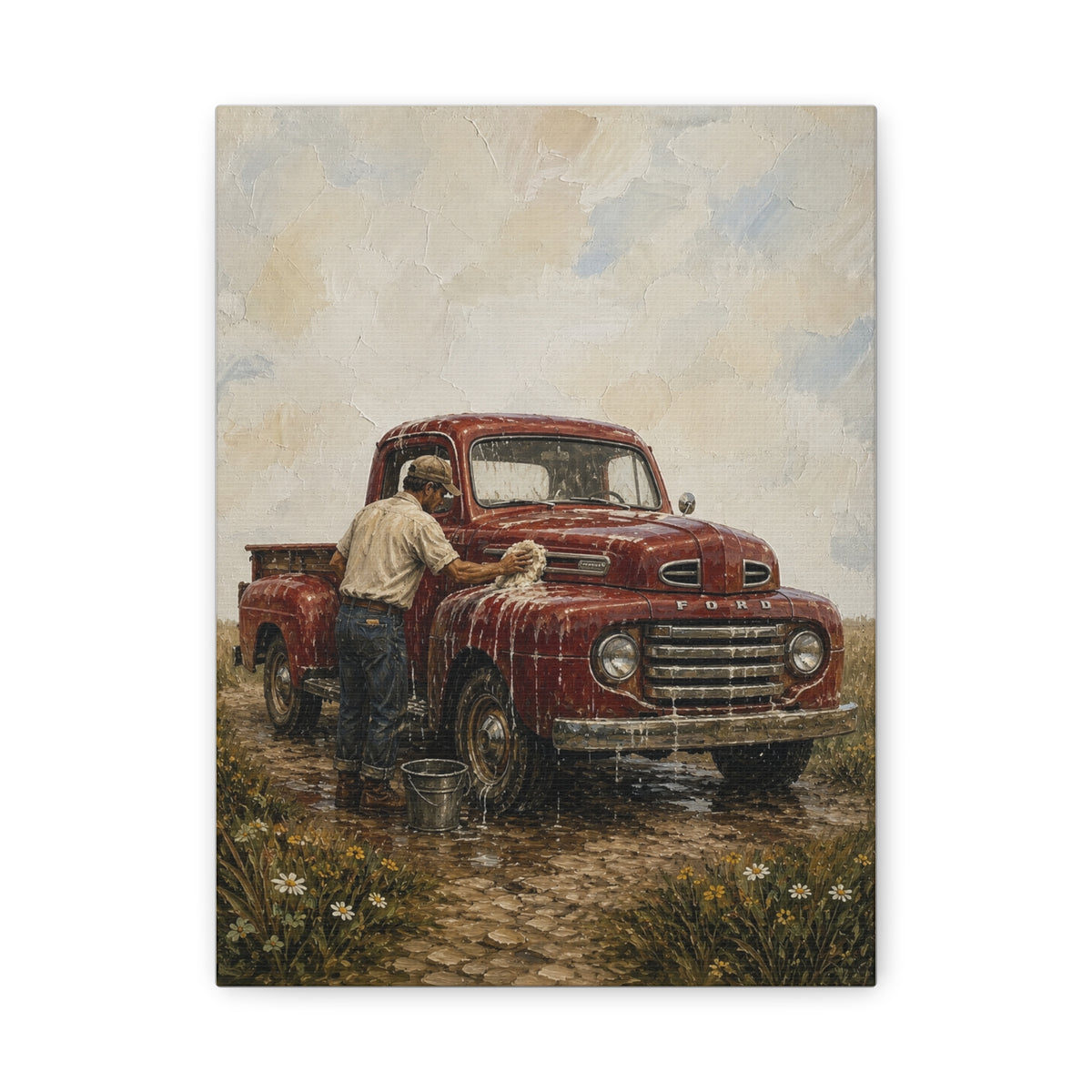 Fine Art Print "Rust & Clover" Museum Supreme Quality