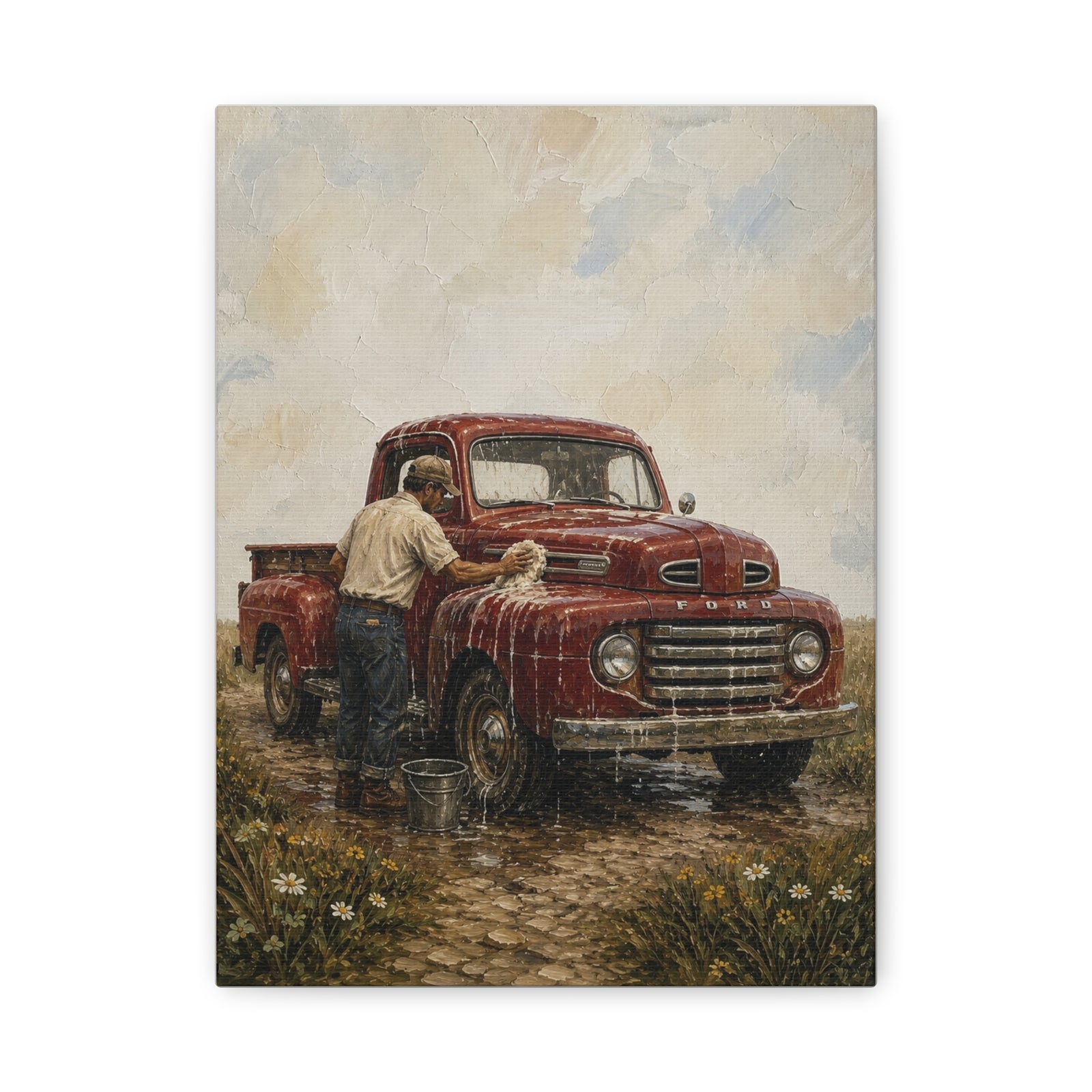 Fine Art Print "Rust & Clover" Museum Supreme Quality