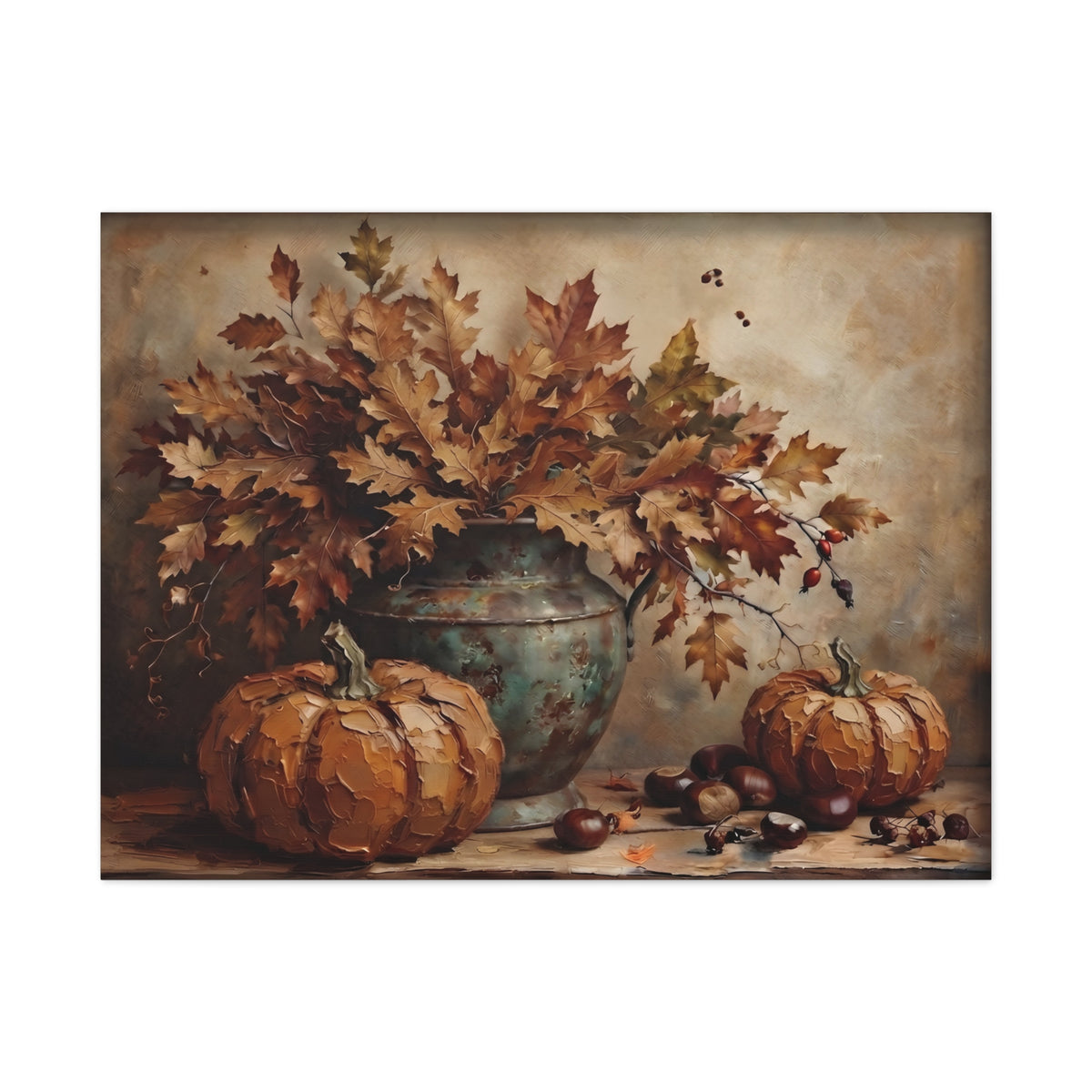 Fine Art Print "Chestnut & Oak" Museum Supreme Quality