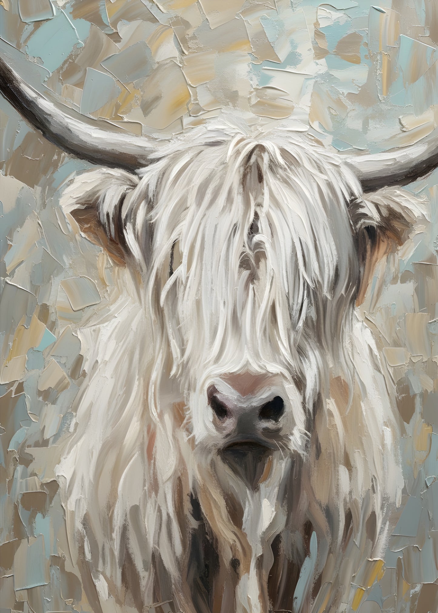 Original Acrilic on Canvas "Highland Soul" 60x80cm