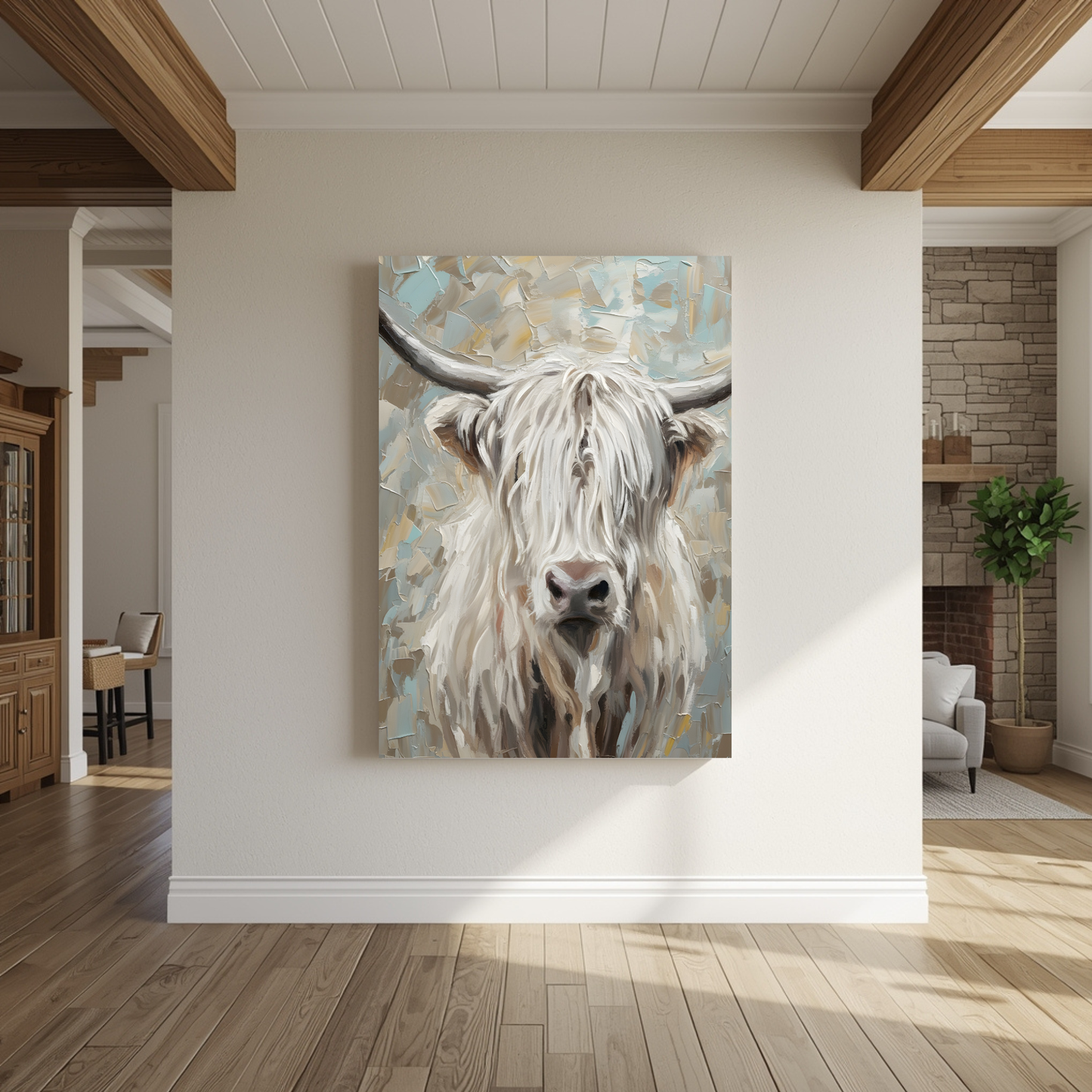 Original Acrilic on Canvas "Highland Soul" 60x80cm