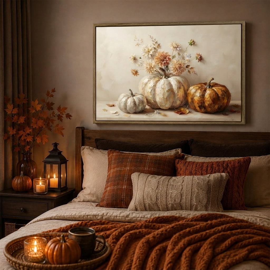 Fine Art Print "Pumpkin Blossoms" Museum Supreme Quality