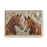 Gentle Whisper framed natural