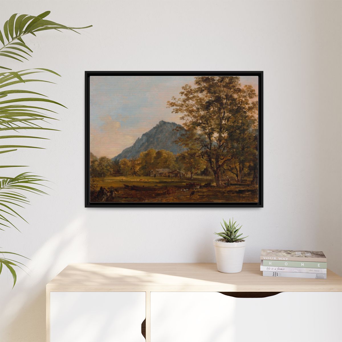 bavarian - Black Frame in Room