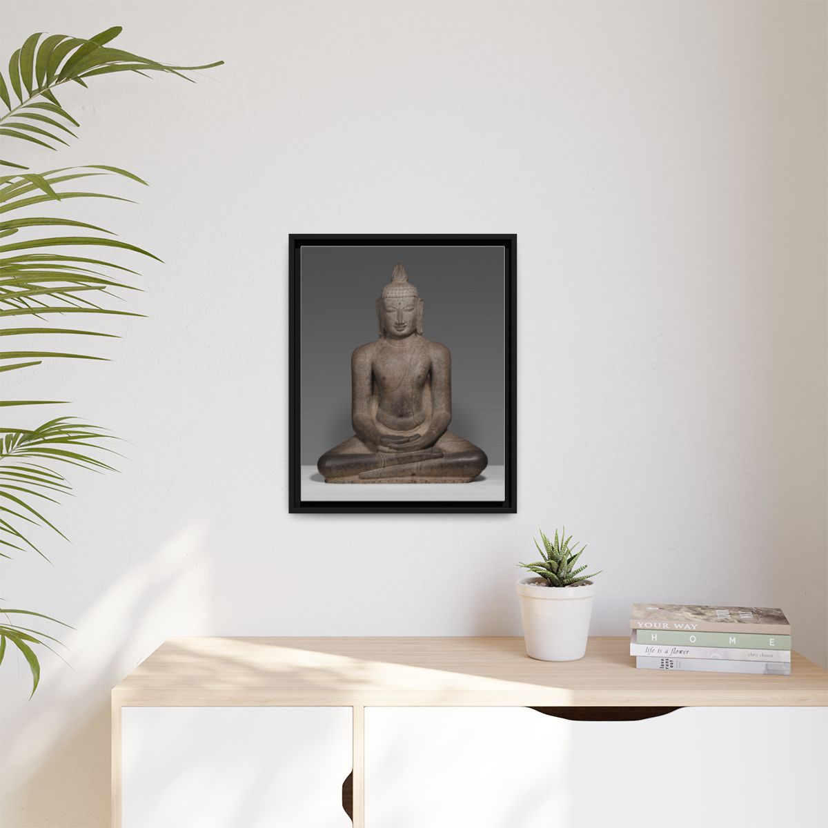 buddha - Black Frame in Room