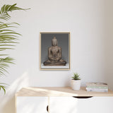 buddha - Natural Wood Frame in Room