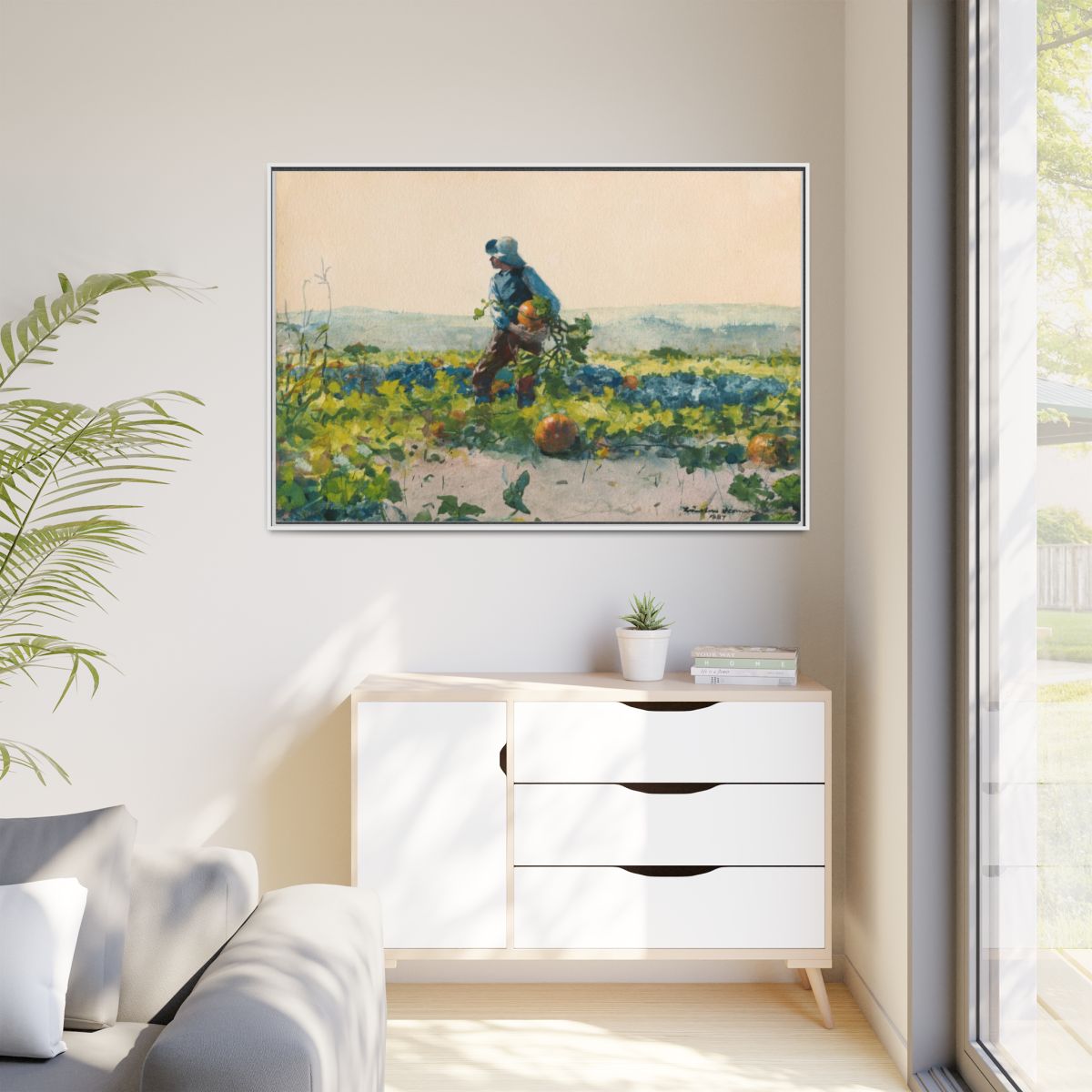 farmersboy - White Frame in Room