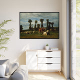 pasture - Black Frame in Room